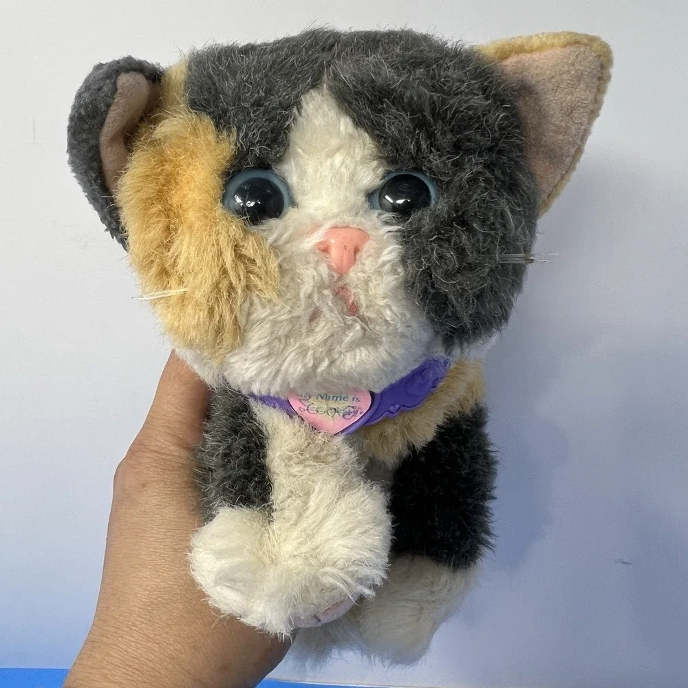 TYCO Kitty Kitty Kittens Calico Cat Plush 1993 7